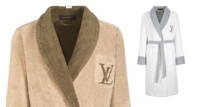 lv robe|Lv bath robe.